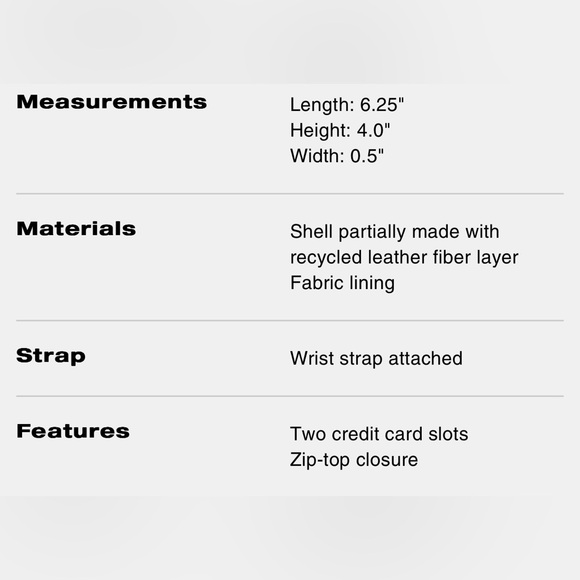 Coach Crossgrain Leather Corner Zip Wristlet Black F58032 BNWT - Picture 4 of 7